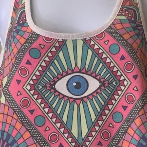 Wildfox Swim Third Eye Tank Top Cropped Beachwear - Picture 5 of 13